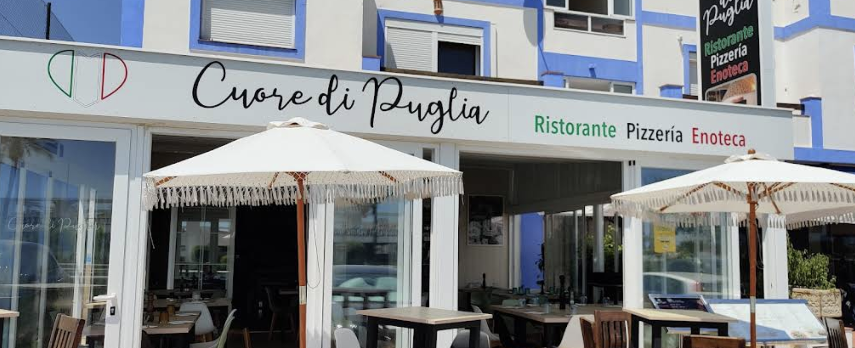 Picture from outside the restaurant